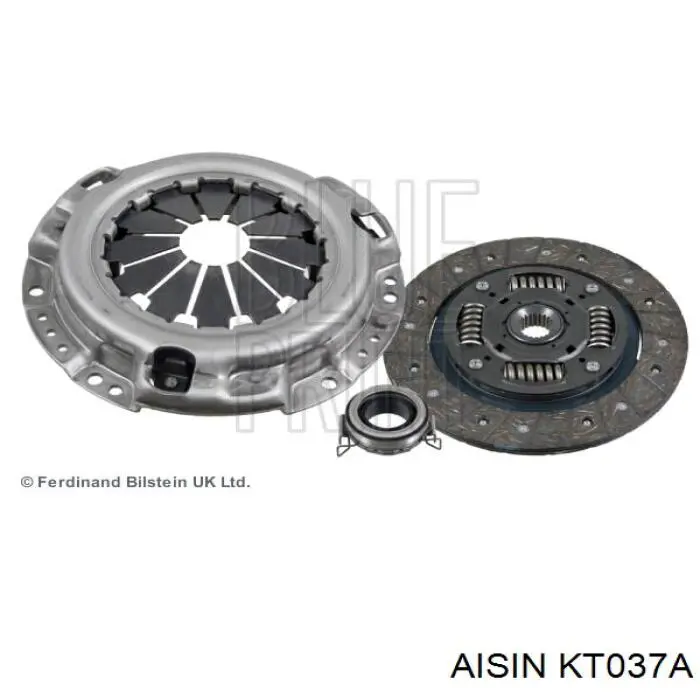 Комплект зчеплення (3 частини) Aisin KT037A ціна, від 90.77 USD