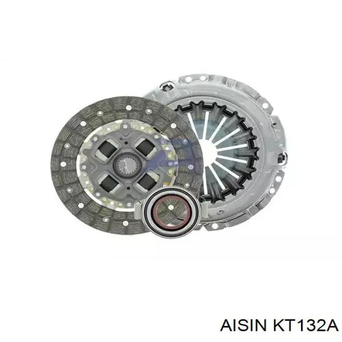 KT132A Aisin комплект зчеплення (3 частини)