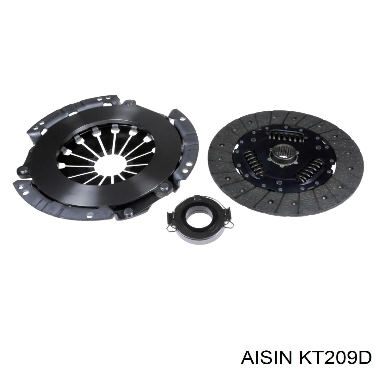 Комплект зчеплення (3 частини) Japan Parts KF2037 ціна, від 190.31 USD