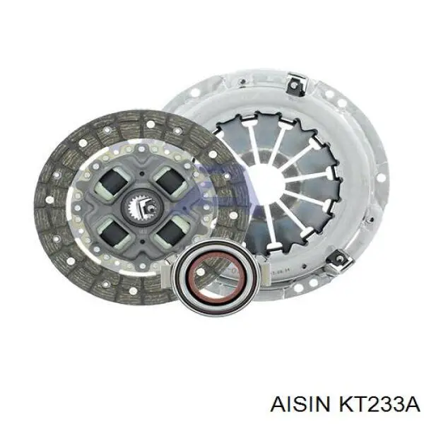 KT233A Aisin комплект зчеплення (3 частини)