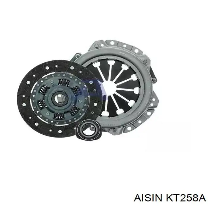 Купити KT258A Aisin Комплект зчеплення (диск, корзина, підшипник)