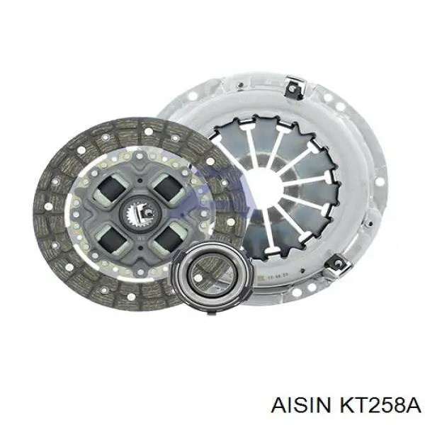KT258A Aisin комплект зчеплення (3 частини)