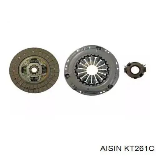 Комплект зчеплення (3 частини) Aisin KT261C ціна, від 158.91 USD