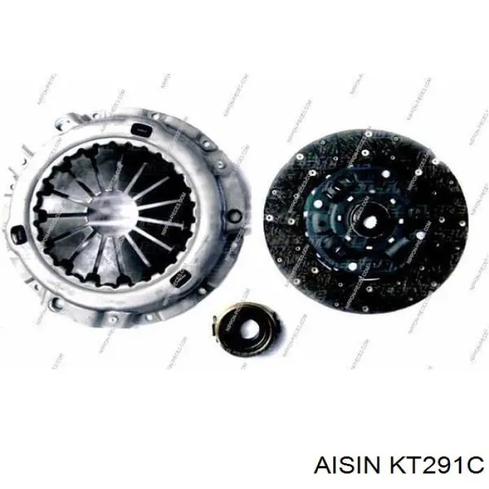 Купити KT291C Aisin Комплект зчеплення (диск, корзина, підшипник)