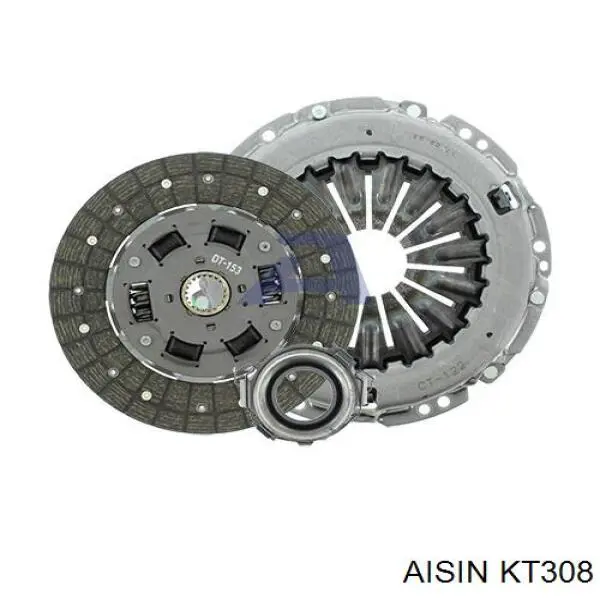 Купити KT308 Aisin Комплект зчеплення (диск, корзина, підшипник)
