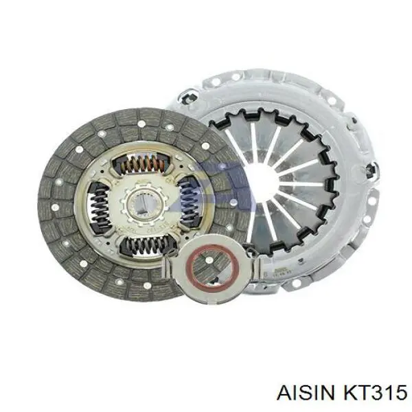 Комплект зчеплення (3 частини) KT315 Aisin