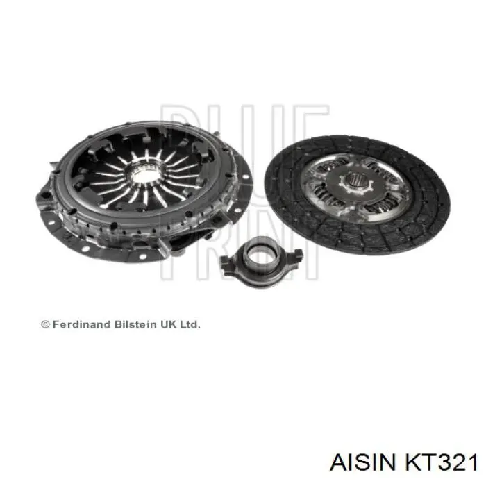 Комплект зчеплення (3 частини) Aisin KT321 ціна, від 153.09 USD