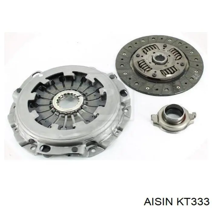 KT333 Aisin комплект зчеплення (3 частини)