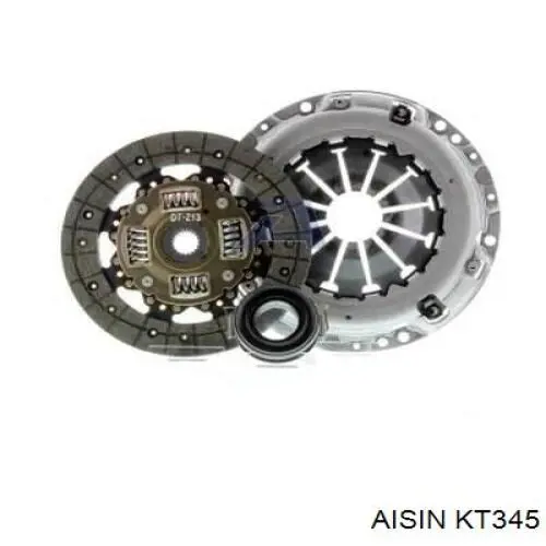 KT345 Aisin комплект зчеплення (3 частини)