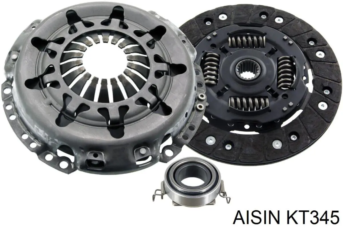 Комплект зчеплення (3 частини) Aisin KT345 ціна, від 131.63 USD