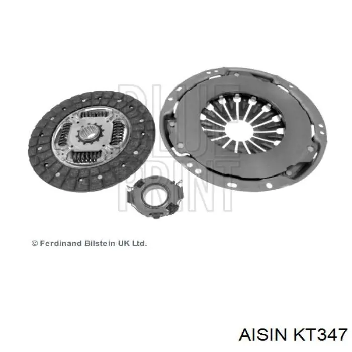 KT347 Aisin комплект зчеплення (3 частини)