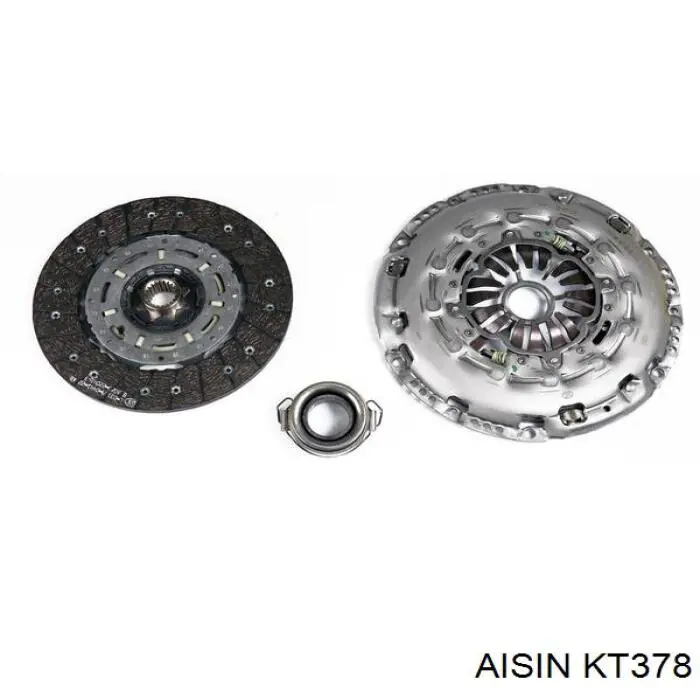 Комплект зчеплення (3 частини) Aisin KT378 ціна, від 116.69 USD