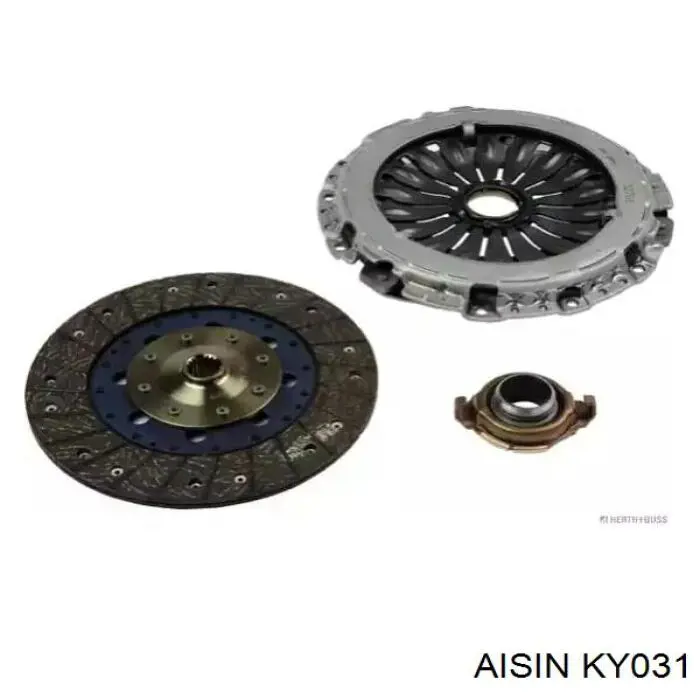 Купити KY031 Aisin Комплект зчеплення (диск, корзина, підшипник)