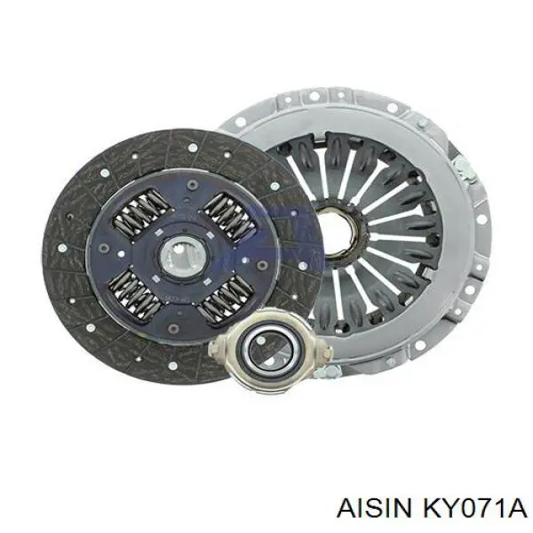 KY071A Aisin комплект зчеплення (3 частини)