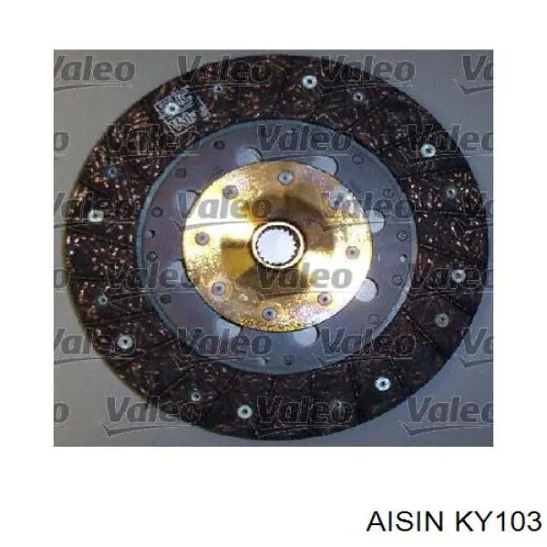 KY103 Aisin комплект зчеплення (3 частини)