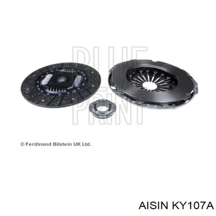 Купити KY107A Aisin Комплект зчеплення (диск, корзина, підшипник)
