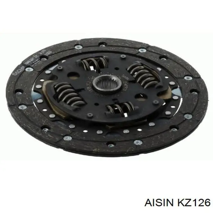 KZ126 Aisin комплект зчеплення (3 частини)