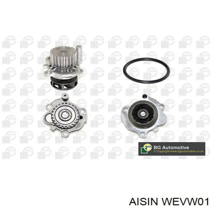 Купити WEVW01 Aisin Насос охолоджуючої рідини