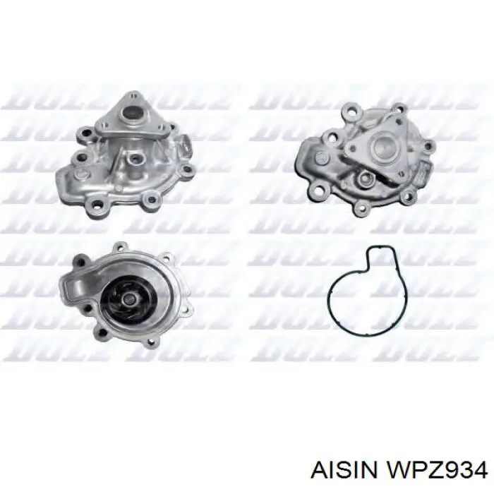 Помпа охолодження Aisin WPZ934 ціна, від 27.78 USD