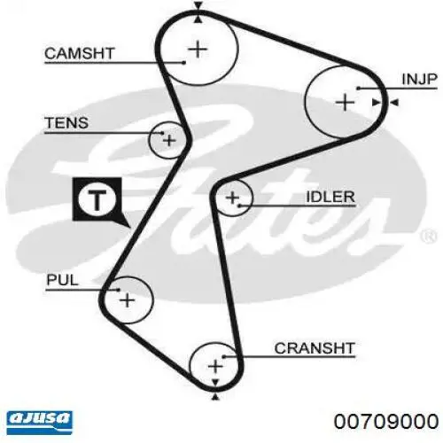 Купити MD183239 Chrysler Прокладка маслозабірника