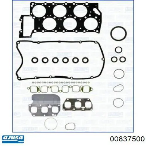 Прокладка впускного колектора, верхня Renault (RVI) 7700108342 ціна, від 2.11 USD