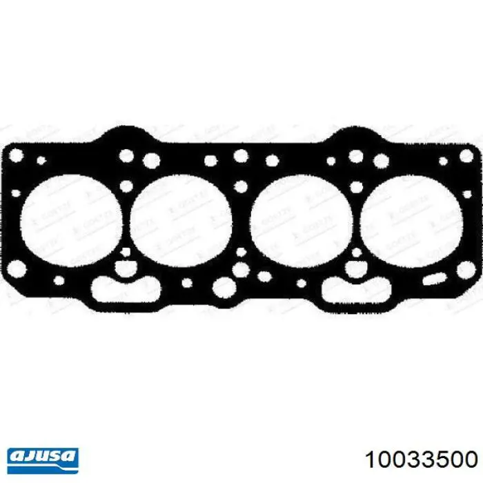 Прокладка головки блока циліндрів (ГБЦ) 10033500 Ajusa
