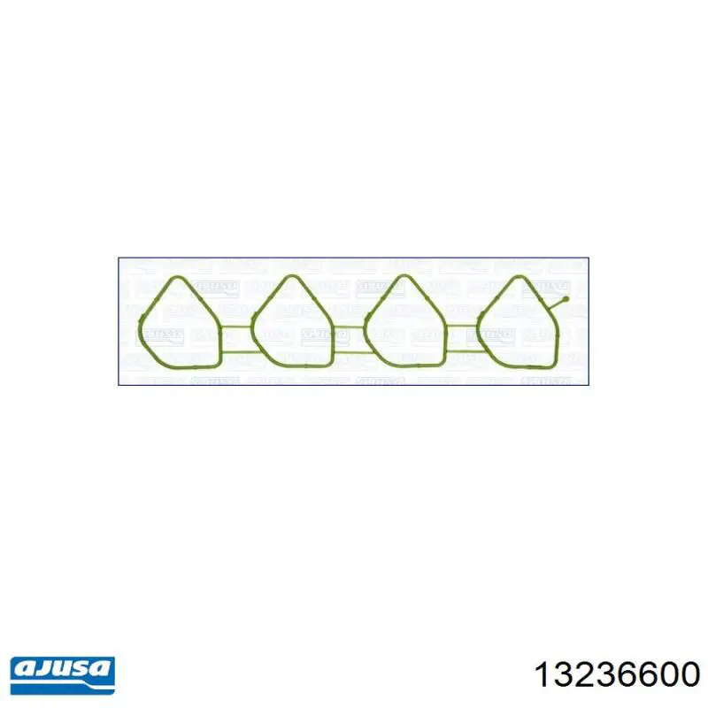 Прокладка впускного колектора General Motors 96416314 ціна, від 15.79 USD