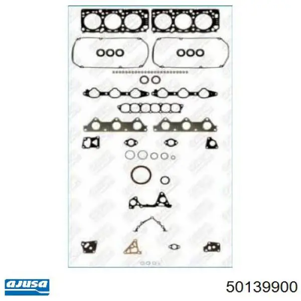 Комплект прокладок двигуна, повний Mitsubishi MD973444 ціна, від 77.97 USD