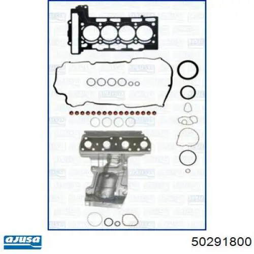 Комплект прокладок двигуна, повний Citroen C3 Picasso (SH) (Сітроен C3)