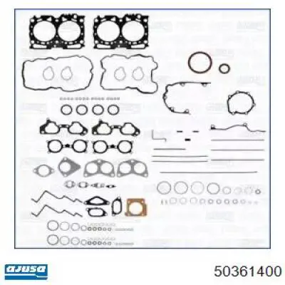 Комплект прокладок двигуна, повний Subaru 10105AB080 ціна, від 473.04 USD