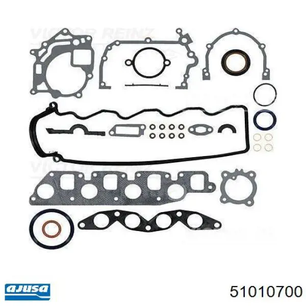 Комплект прокладок двигуна, повний NIPPON MOTORS 101019C625 ціна, від 64.44 USD