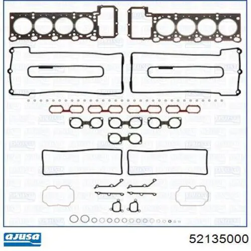 Комплект прокладок двигуна, верхній 52135000 Ajusa