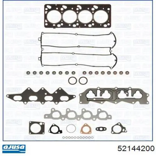 Комплект прокладок двигуна, верхній 52144200 Ajusa