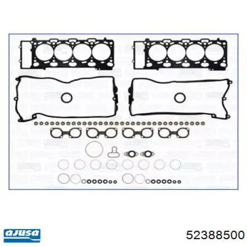 Комплект прокладок двигуна, верхній 52388500 Ajusa