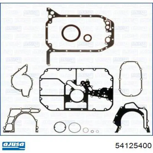 Комплект прокладок двигуна, нижній Nissan Patrol (Y61) (Нісан Патрол)