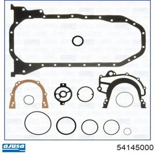 Комплект прокладок двигуна, нижній Ajusa 54145000 ціна, від 66.89 USD