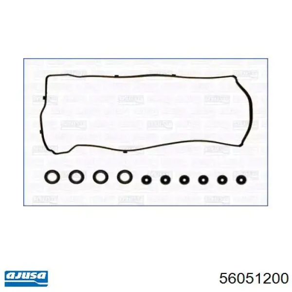 Прокладка клапанної кришки двигуна, комплект Ajusa 56051200 ціна, від 48.90 USD
