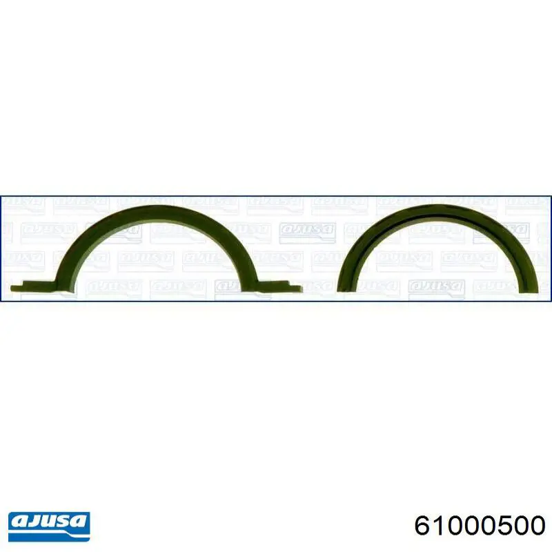 Сальник колінвала двигуна, задній Ajusa 61000500 ціна, від 27.15 USD