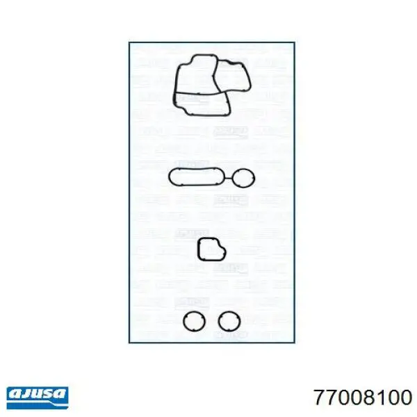 Прокладка радіатора масляного Ajusa 77008100 ціна, від 9.96 USD