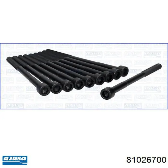 Болт головки блока циліндрів, ГБЦ Ajusa 81026700 ціна, від 19.95 USD
