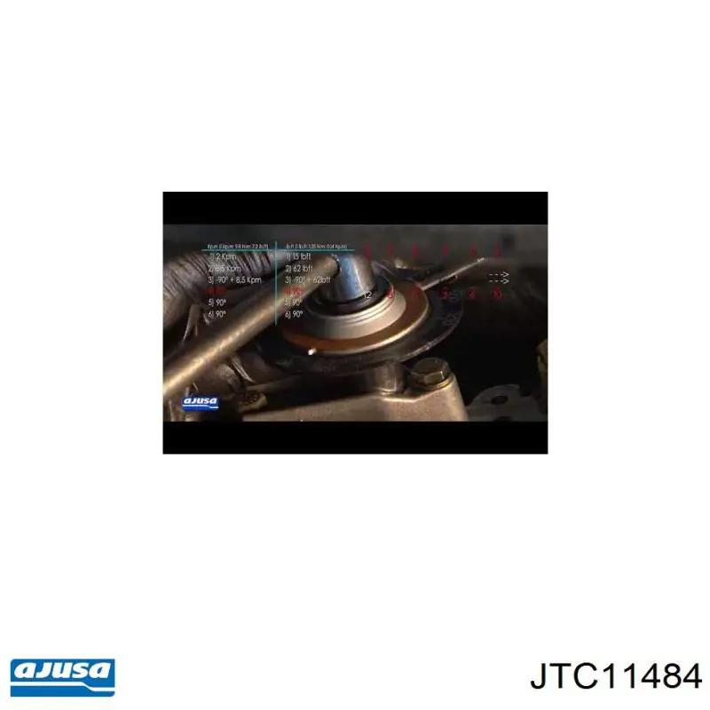 Прокладка турбіни, монтажний комплект JTC11484 Ajusa