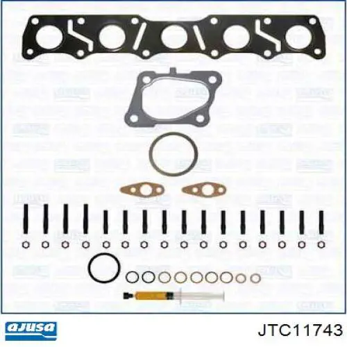 Прокладка турбіни, монтажний комплект Ajusa JTC11743 ціна, від 63.90 USD