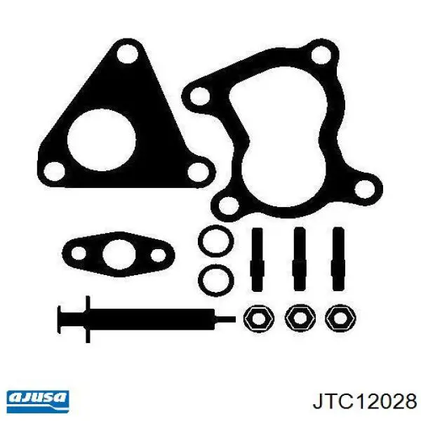 JTC12028 Ajusa Прокладка турбіни, монтажний комплект