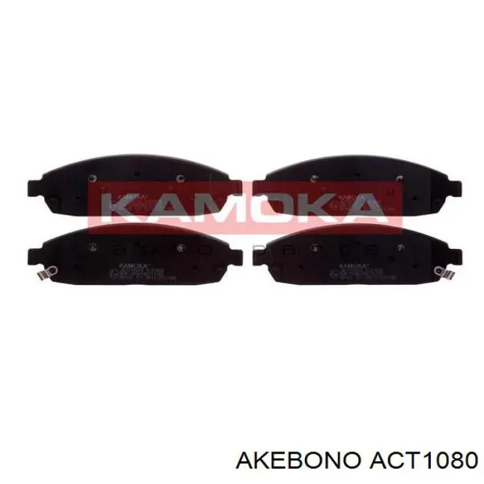 Гальмівні колодки Akebono ACT1080 ціна, від 50.39 USD