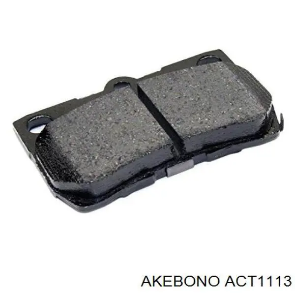 Купити ACT1113 Akebono Задні колодки