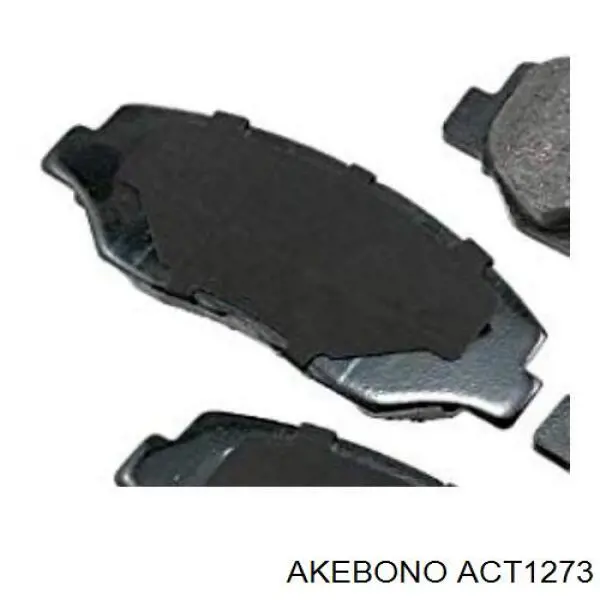 Купити ACT1273 Akebono Колодки гальмівні передні, дискові