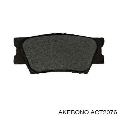 Гальмівні колодки Akebono ACT2076 ціна, від 37.96 USD