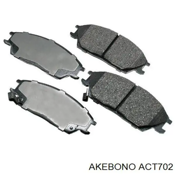 Передні тормозні колодки MKD702 Jurid/Bendix
