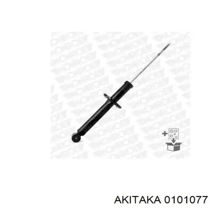 0101077 Akitaka Сайлентблок заднього кулака
