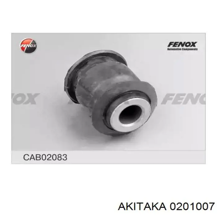 0201007 Akitaka Сайлентблок заднього поперечного важеля